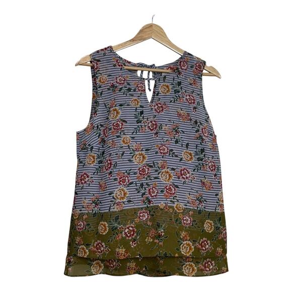 Cabi sleeveless top floral medium - Picture 1 of 6